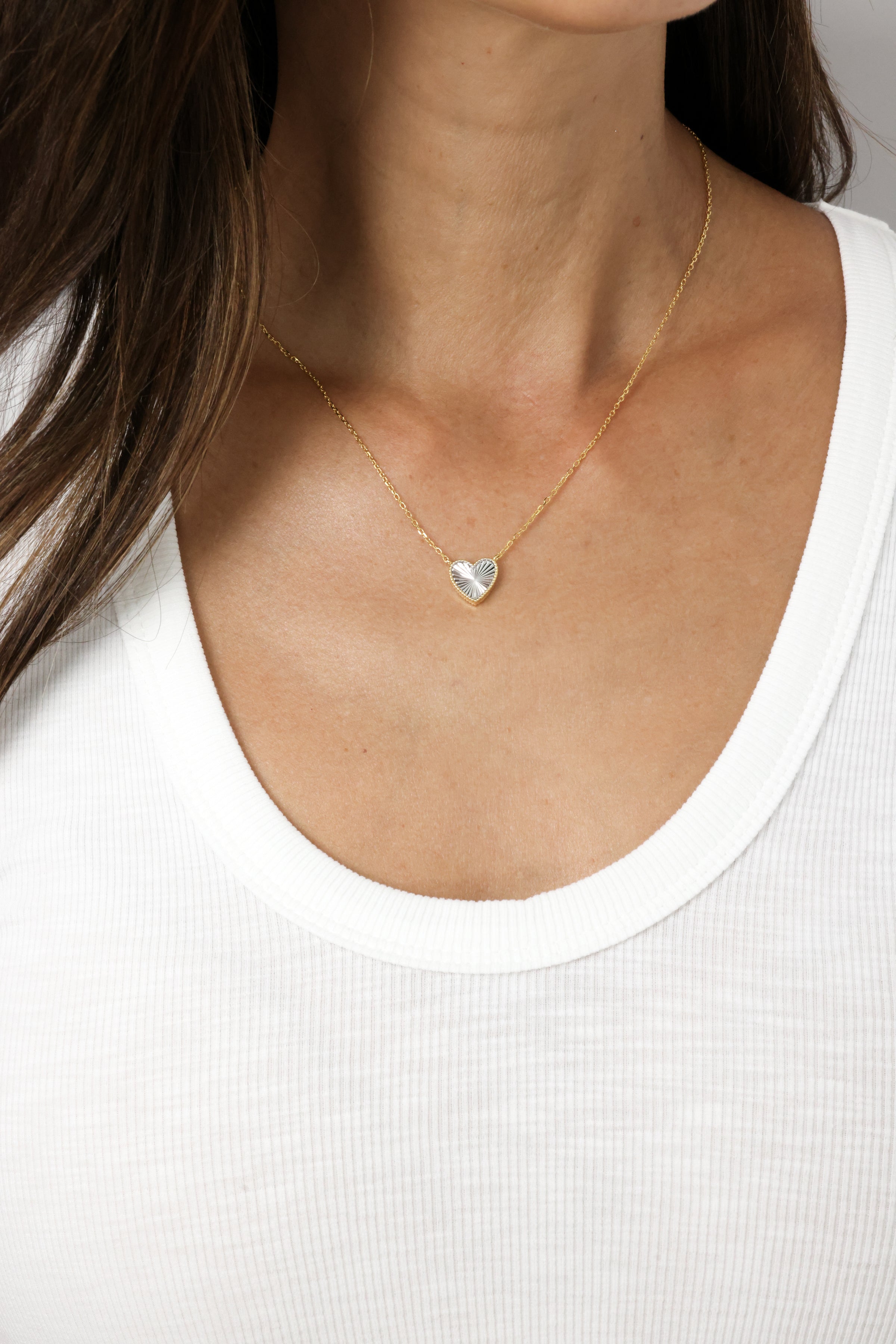 PG Designs Radiant Heart Necklace