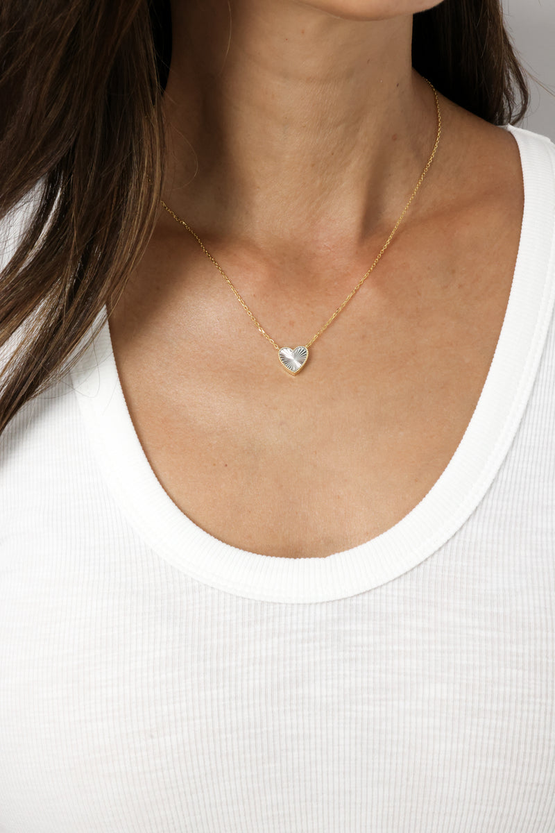 PG Designs Radiant Heart Necklace
