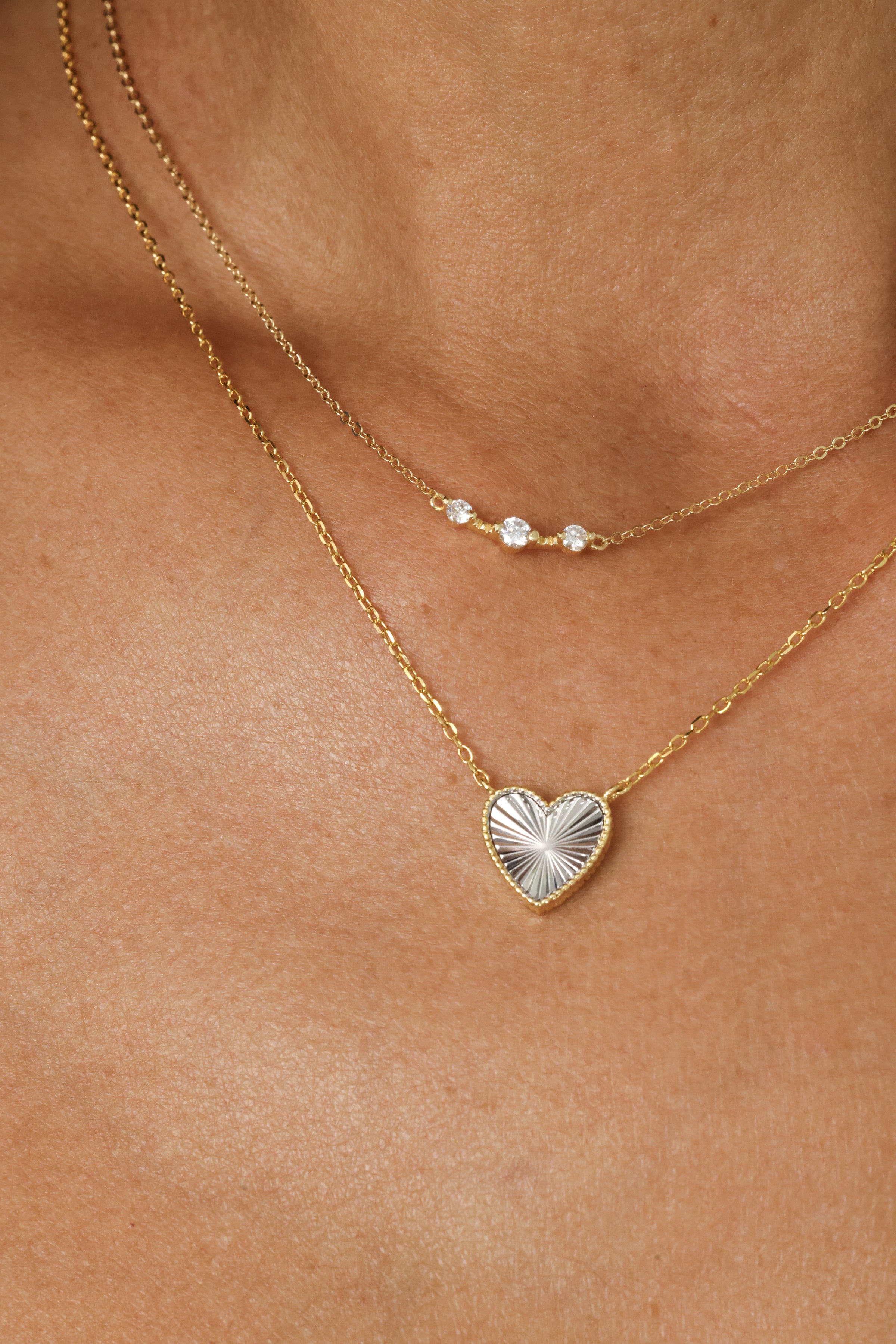 PG Designs Radiant Heart Necklace