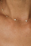 PG Designs Simple CZ Chain Necklace