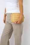 Quilted Zip Top Messenger
