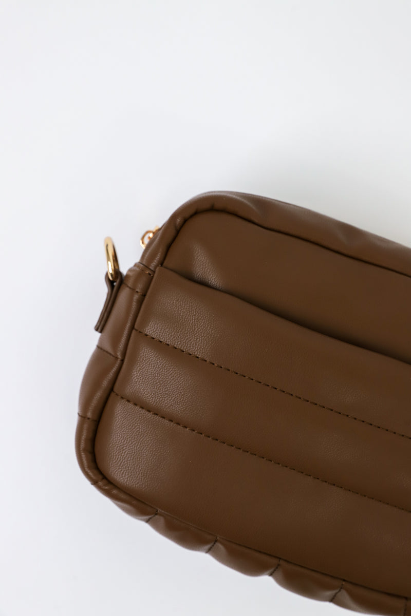 Quilted Zip Top Messenger