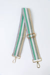 Glitter Multi Stripe Bag Strap