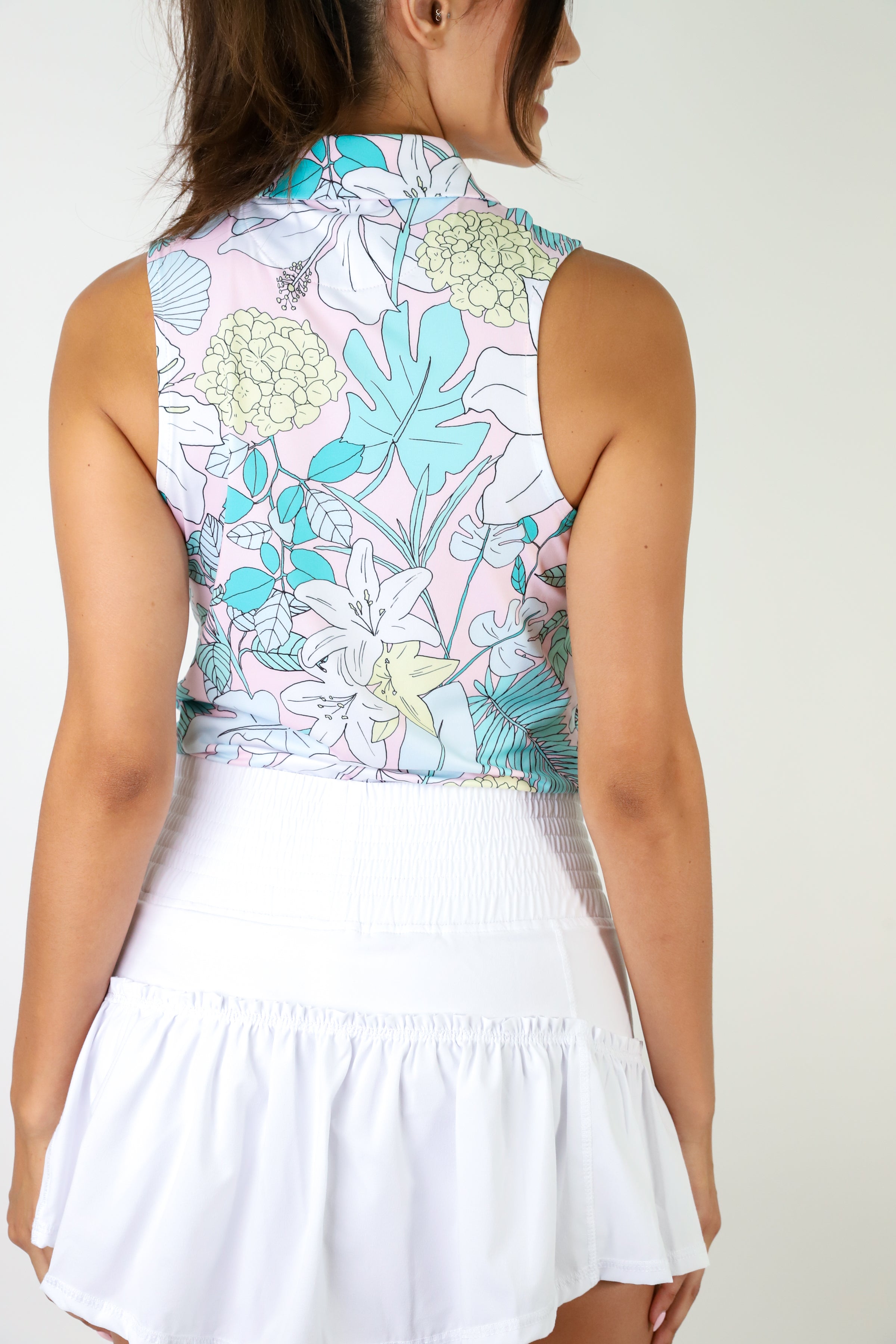 Sleeveless Polo