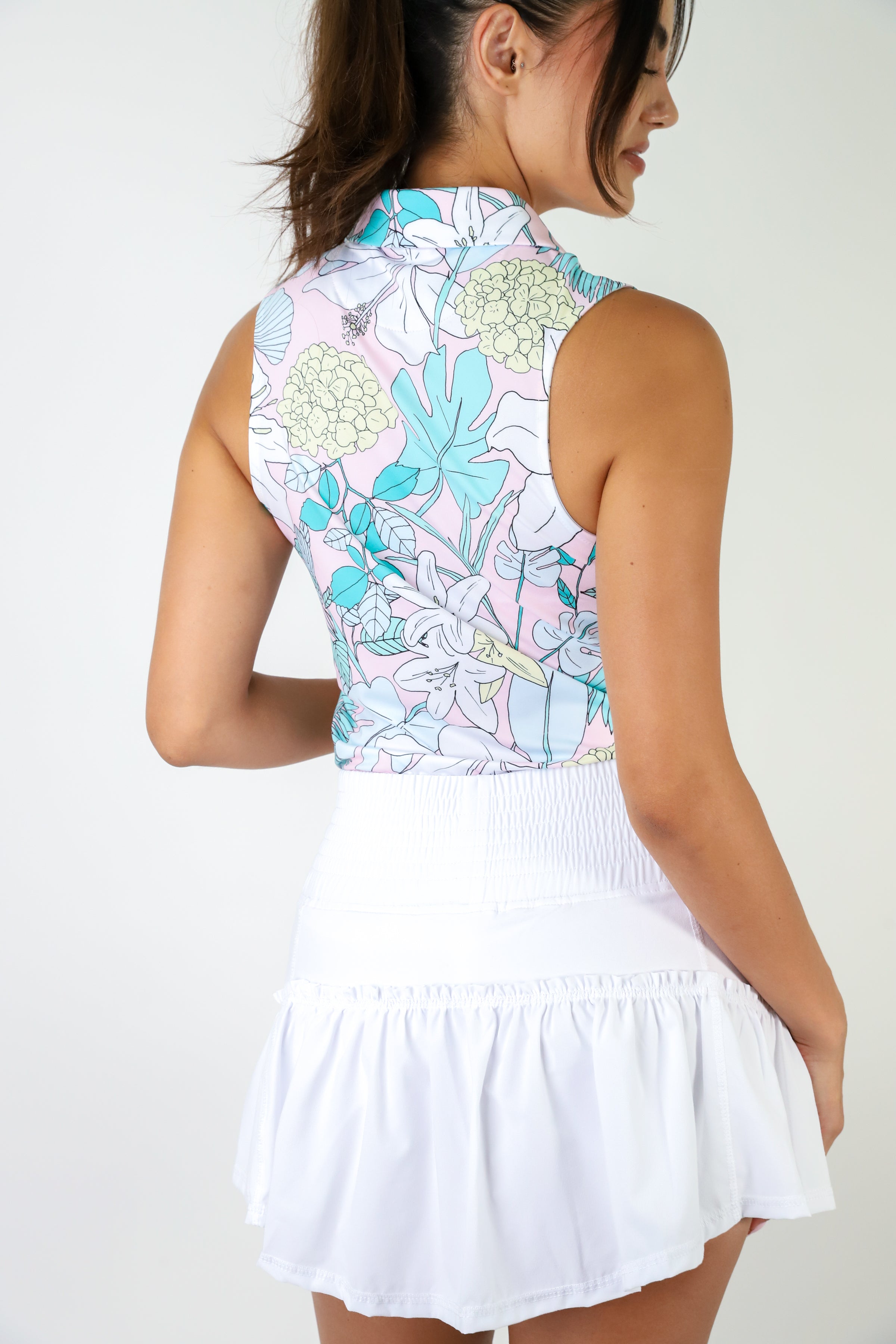 Sleeveless Polo