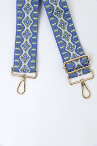 Embroidered Wavy Bag Strap