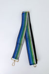 Glitter Multi Stripe Bag Strap