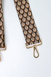 Peacock Embroidered Bag Strap