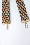 Peacock Embroidered Bag Strap