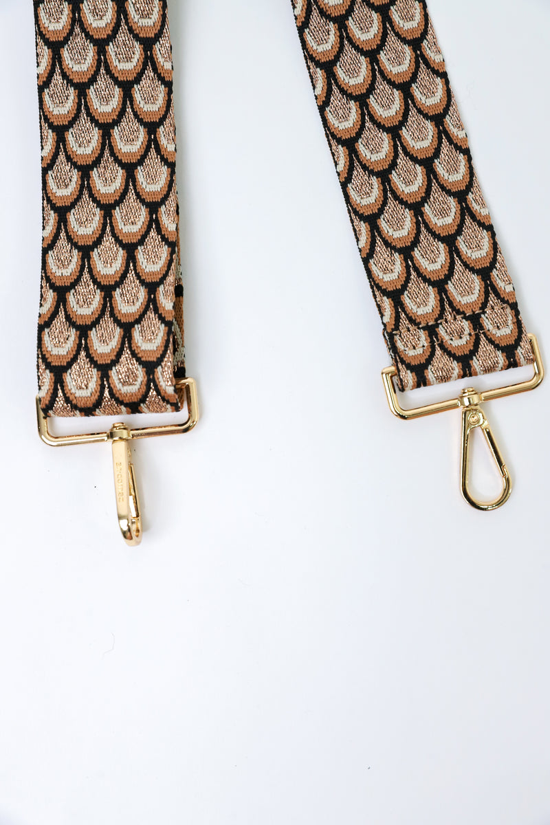 Peacock Embroidered Bag Strap