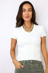 Basic U Neck Top