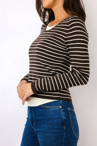 Long Sleeve Layered Top