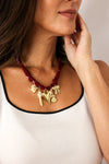 Bandana Charm Necklace
