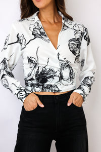 Wrap Tie Top