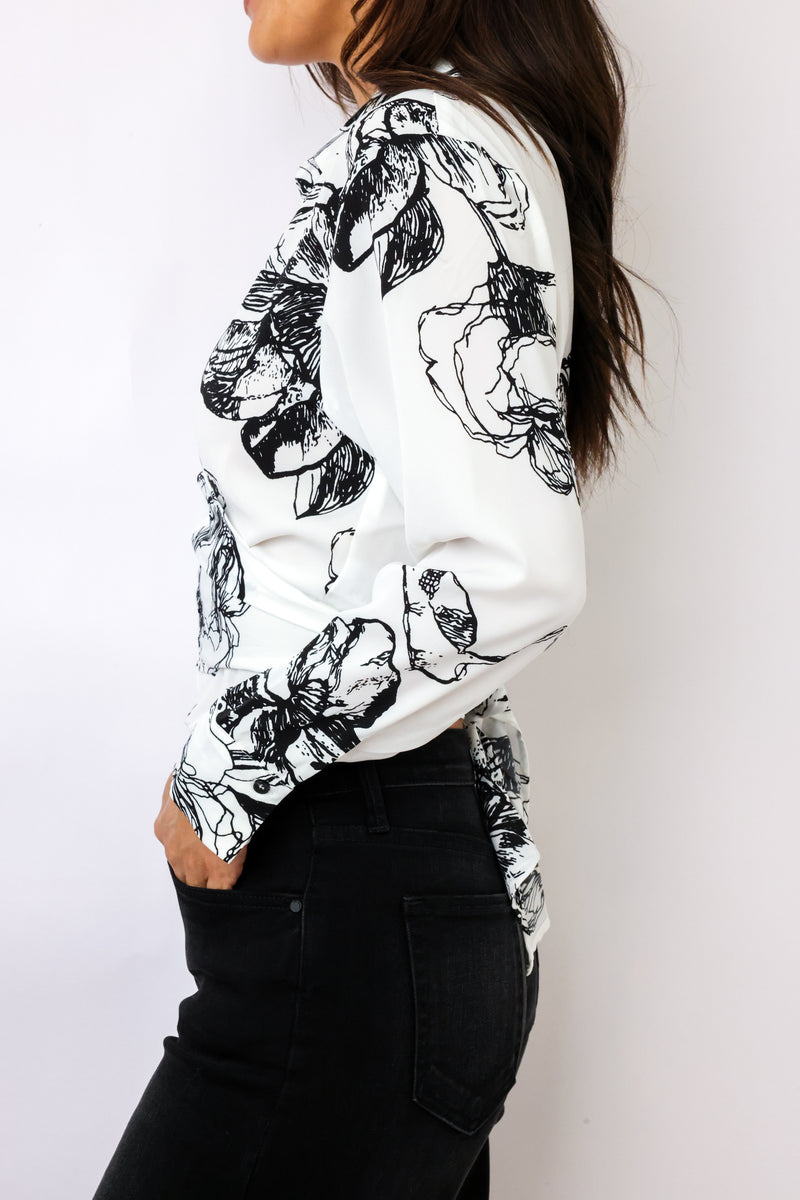 Wrap Tie Top