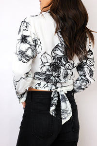 Wrap Tie Top