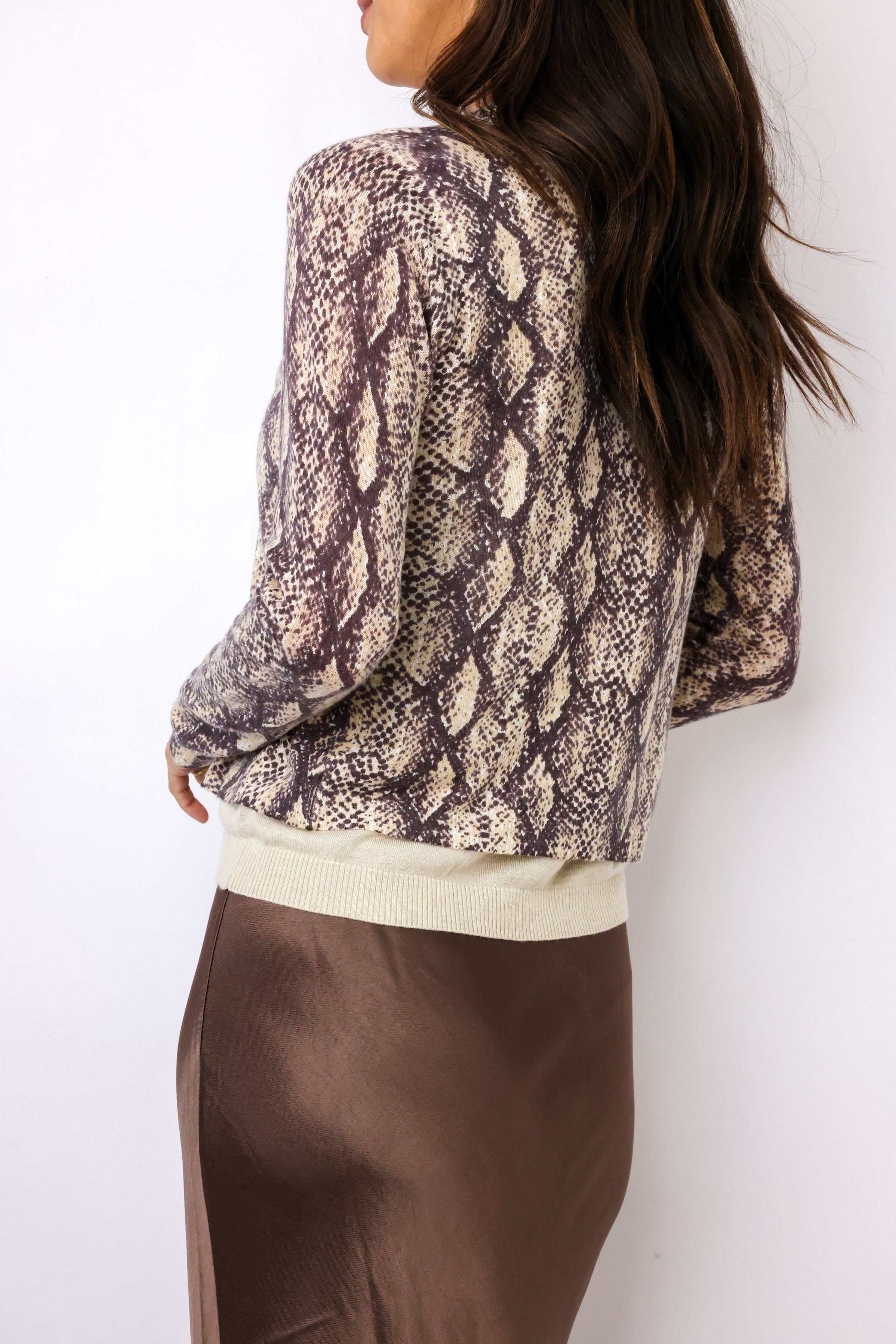 Rina Animal Knit Sweater
