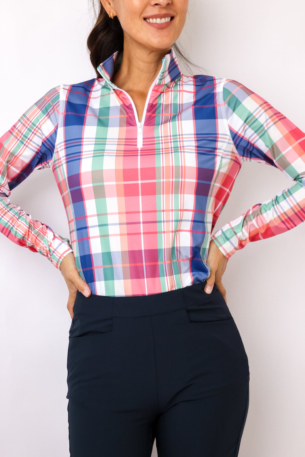 RLX 1/2 Zip Mock Neck Pullover