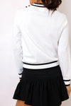 Lucky In Love Victory V-Neck Sweater