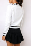 Lucky In Love Victory V-Neck Sweater