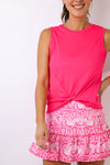 Twist Tie Front Tank