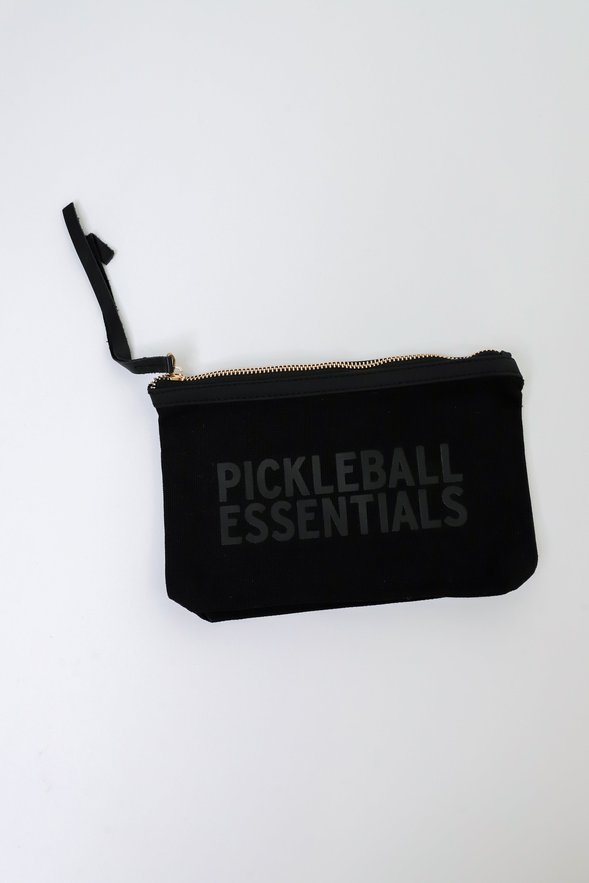 Pickleball Essentials Canvas Pouch