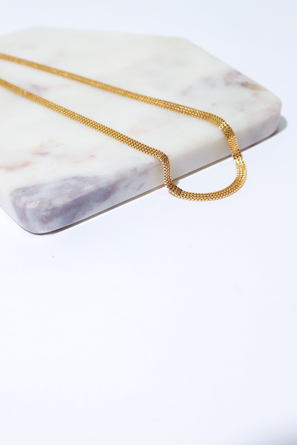Gold Thick Chain Necklace