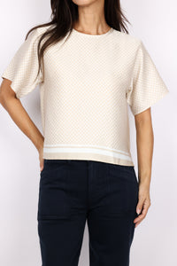 Splendid Violet Short Sleeve Top