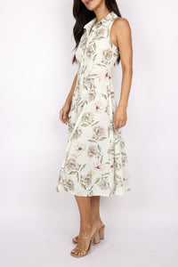 Button Down Midi Dress