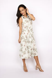 Button Down Midi Dress