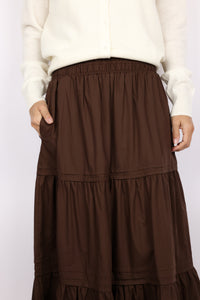 Long Tiered Skirt
