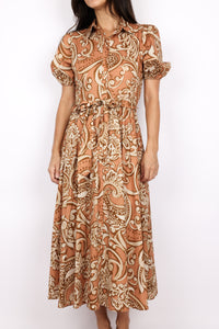 Printed Midi Dress