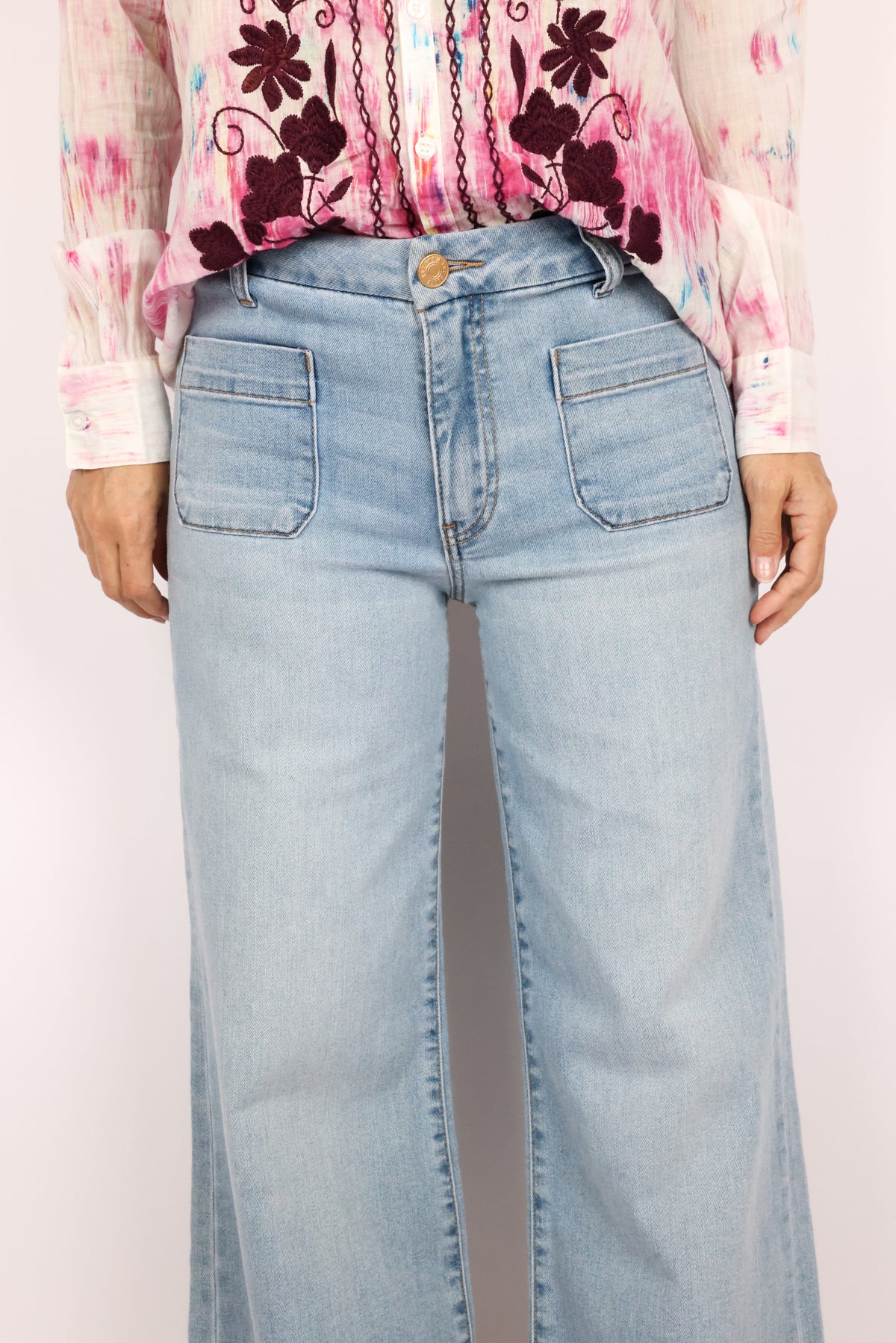 Kut Meg High Rise Wide Leg