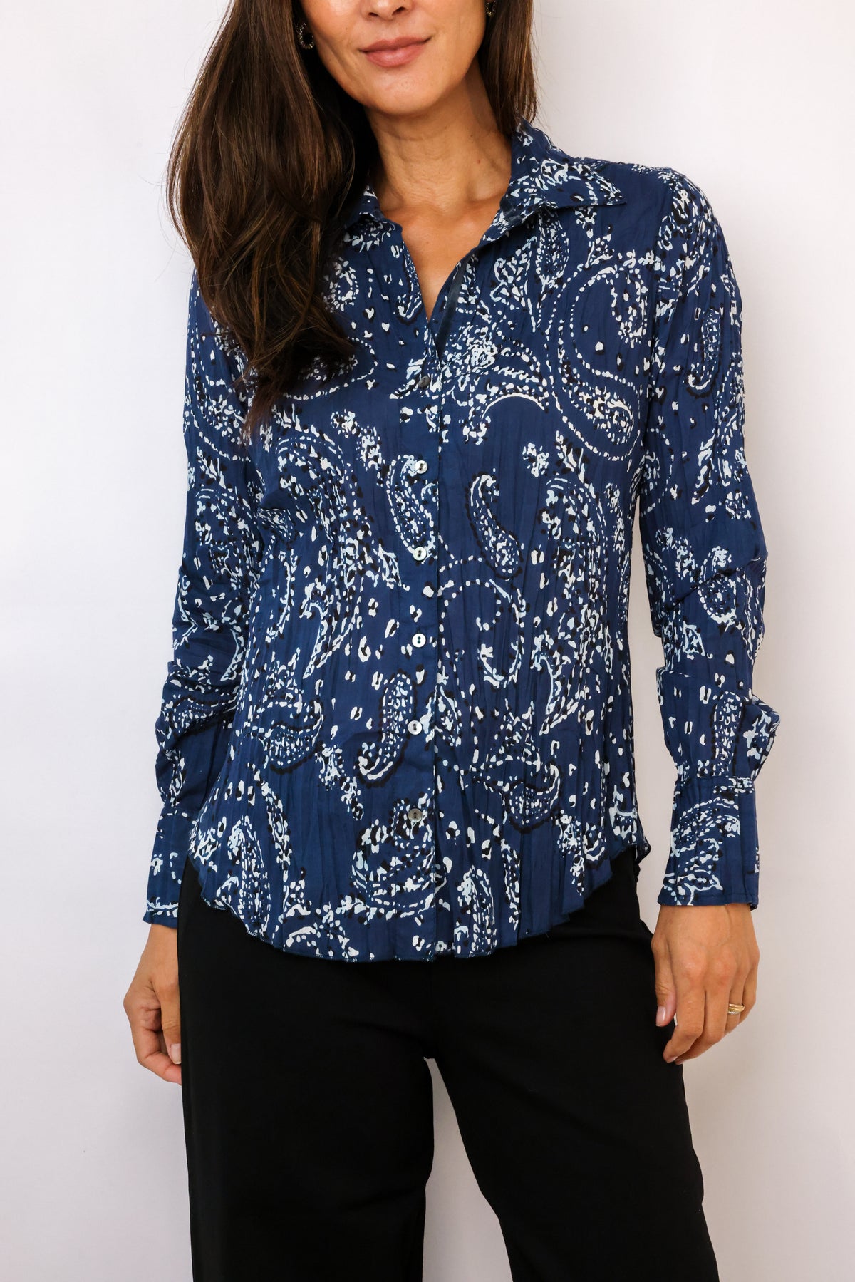 Chelsea Paisley Button Down Shirt