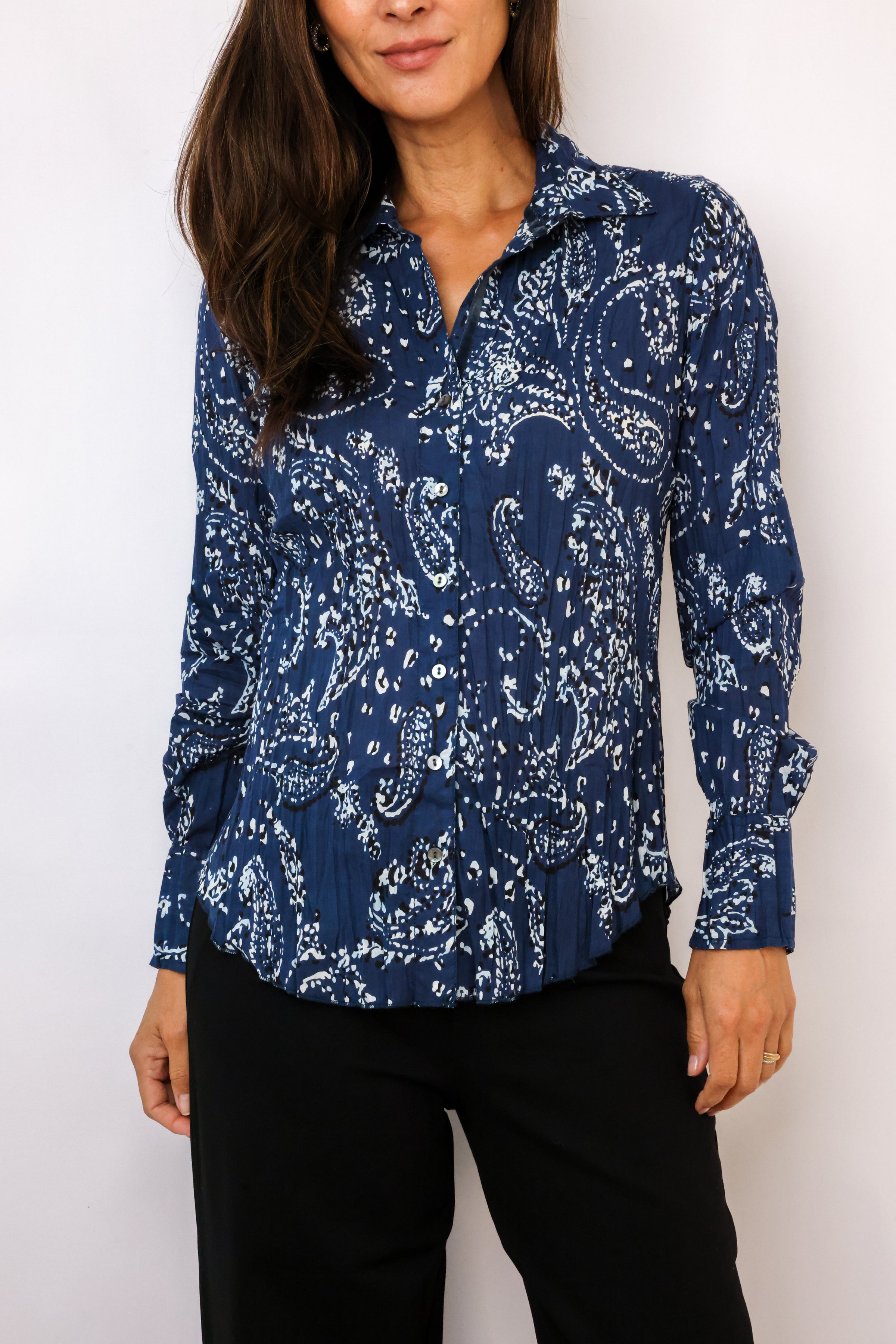 Chelsea Paisley Button Down Shirt