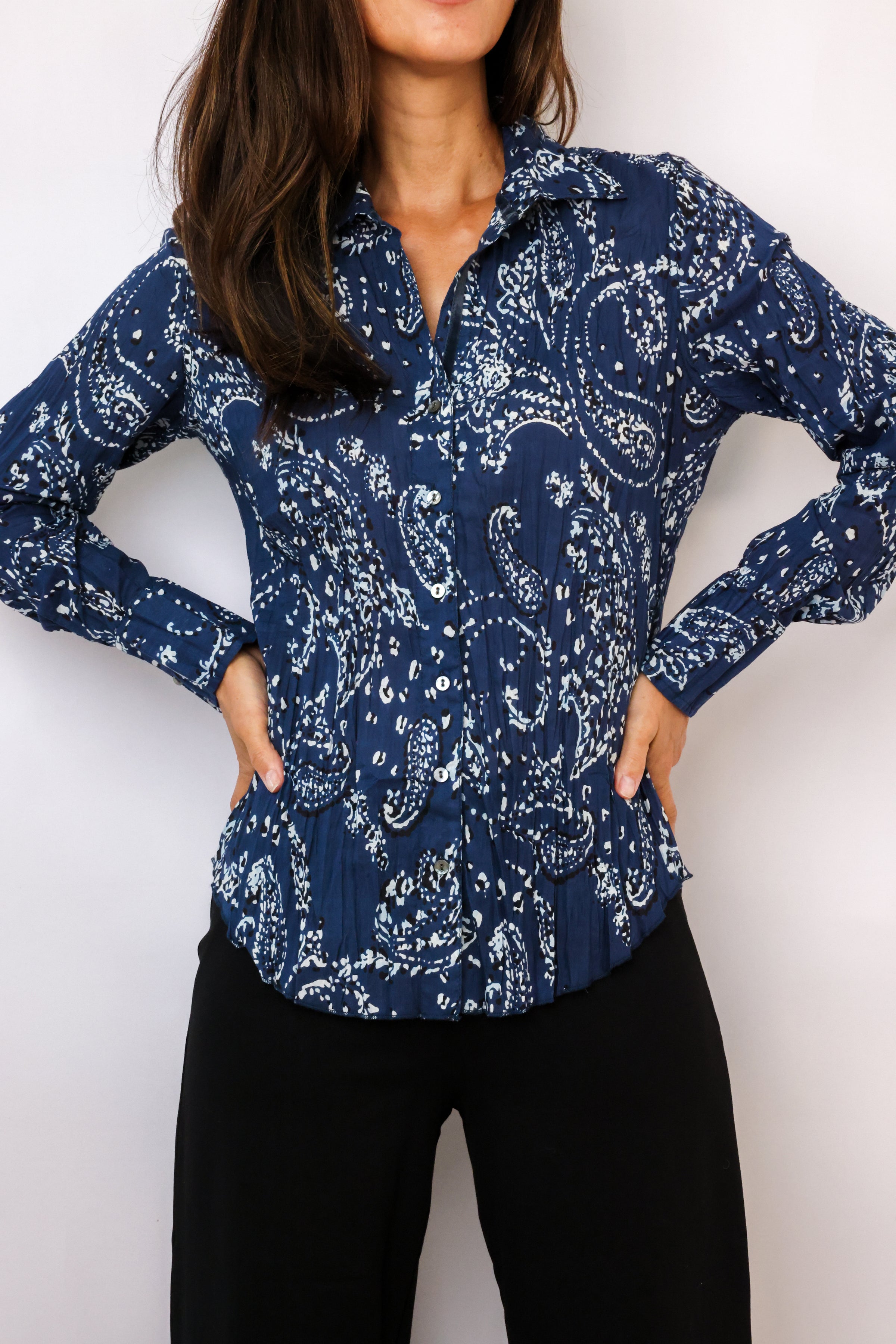Chelsea Paisley Button Down Shirt