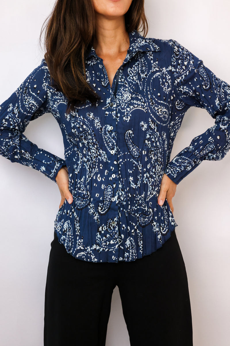 Chelsea Paisley Button Down Shirt