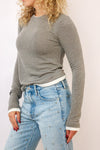 Layering Crew Neck Top