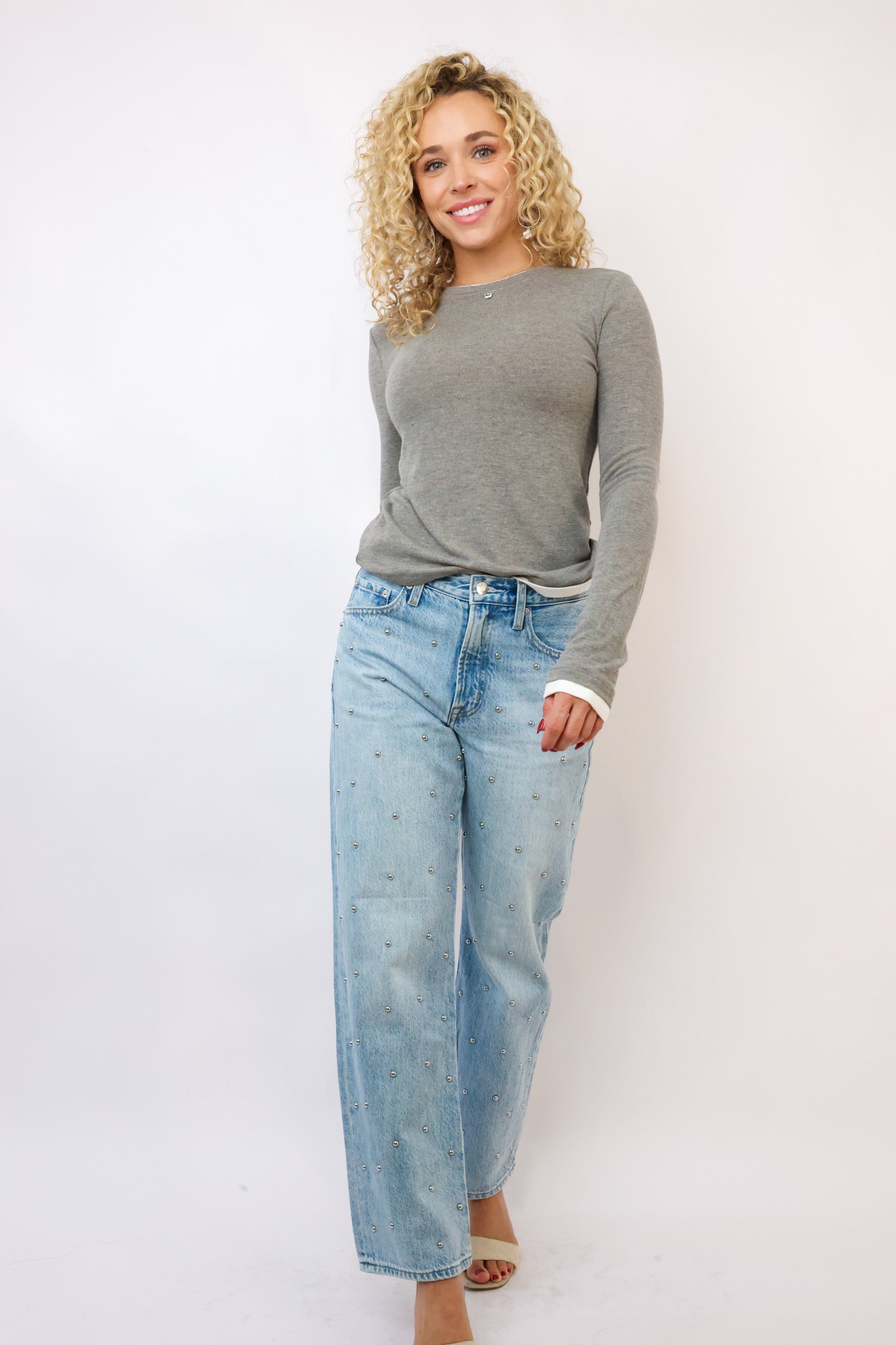 Layering Crew Neck Top