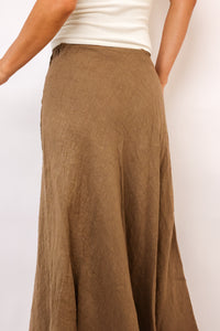 Milio Milano Crinkle Midi Skirt