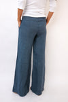 Venti6 Linen Wide Leg Pants