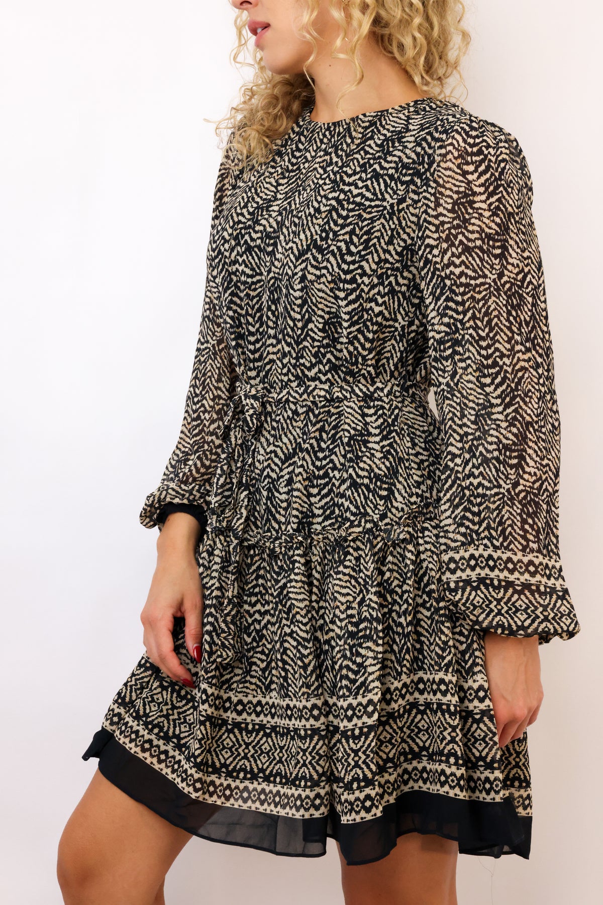 Long Sleeve Mini Dress