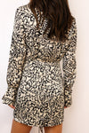 Timeless Tie Waist Mini Shirt Dress