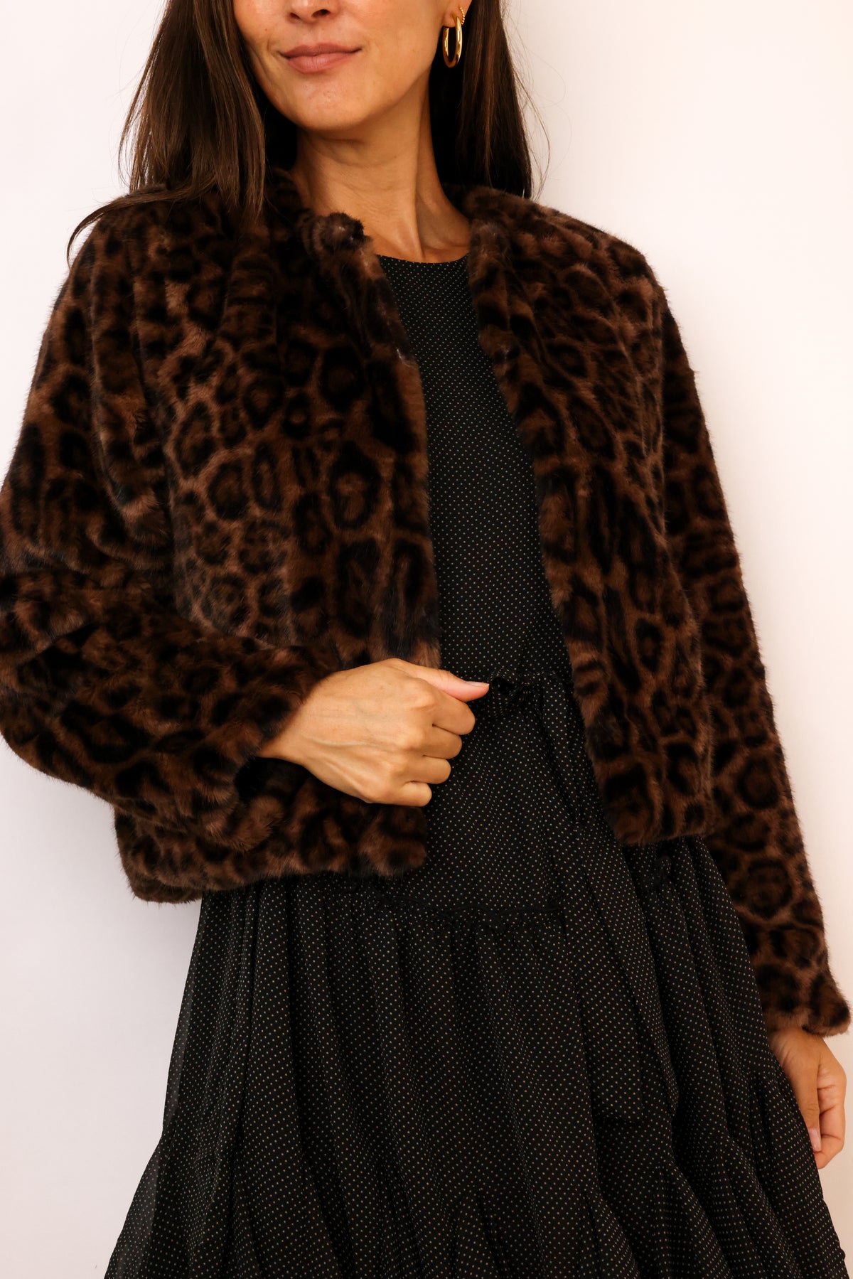 Chasing Horizons Faux Fur Jacket
