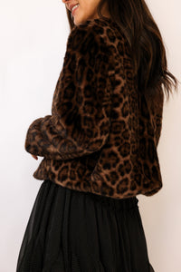 Chasing Horizons Faux Fur Jacket