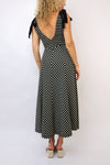 Striped Knit Contrast Dress