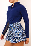 IBKUL Long Sleeve Mock Neck Top