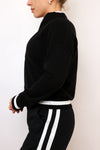Lucky In Love Rally Mock Cardigan