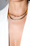 Gold Chain Link Necklace
