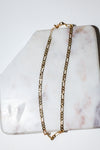 Gold Chain Link Necklace